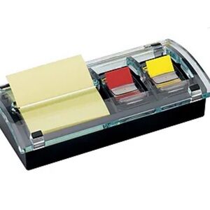 Black and Clear Post-it Note Dispenser